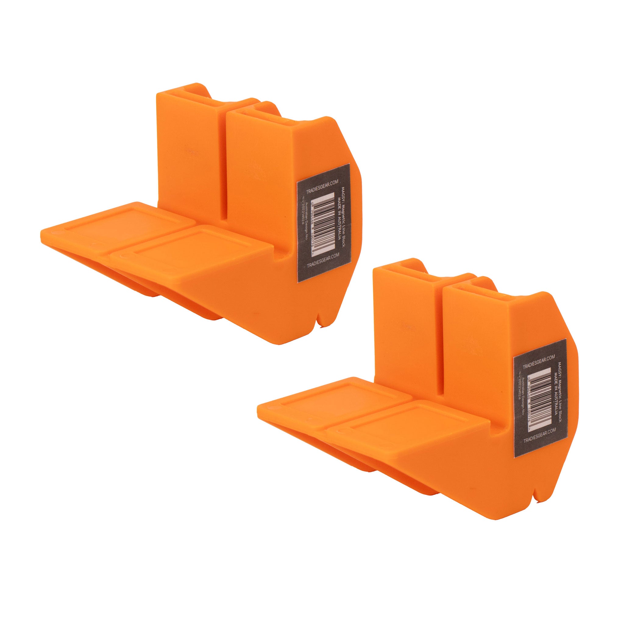 2/4Pack Strong Hand Tools - VAL-MST327 , Magnetic Corner Squares 12°, 90° & 60° Angle Setting, Max Pull Force 30 Lbs