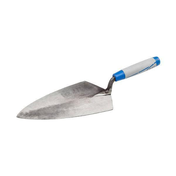 W.Rose Brick Trowel 12" Philadelphia Pattern, Soft Grip Handle