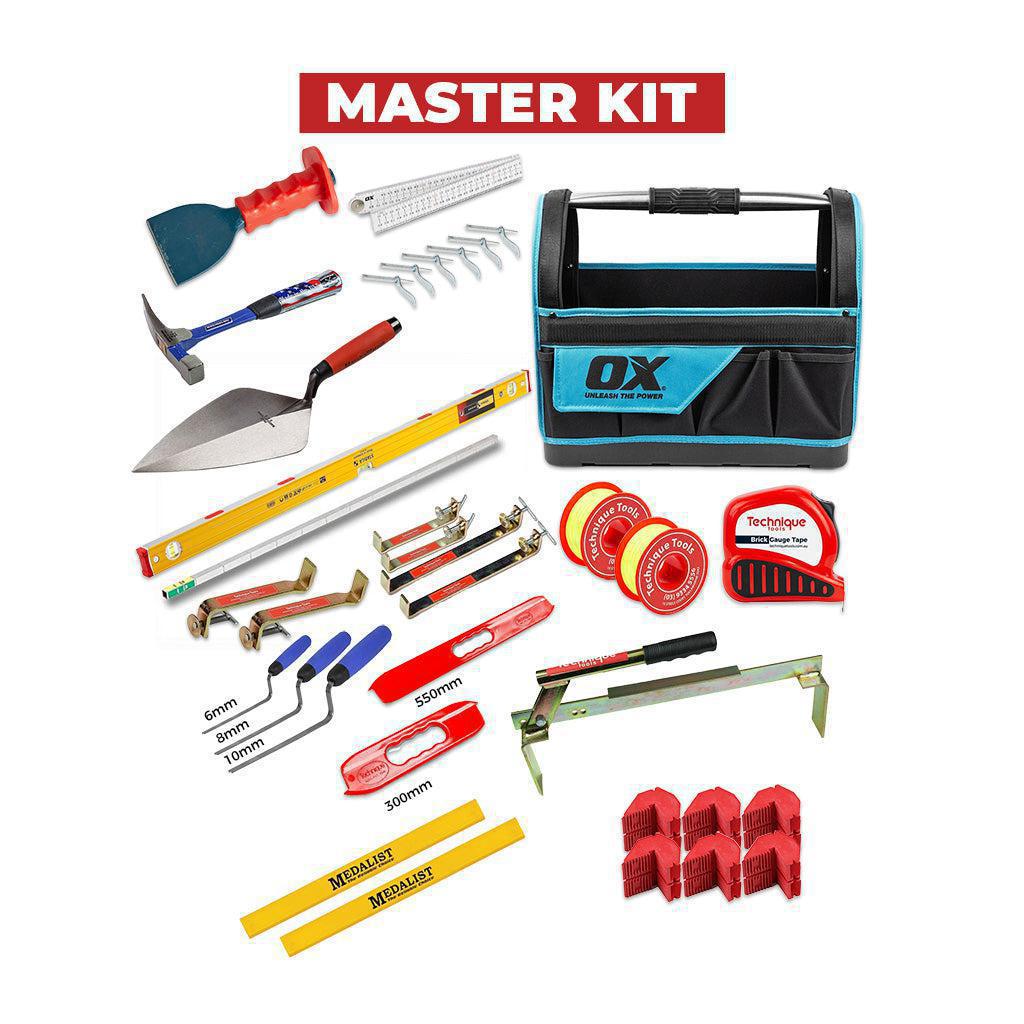 The Master Bricklaying Kit Kits