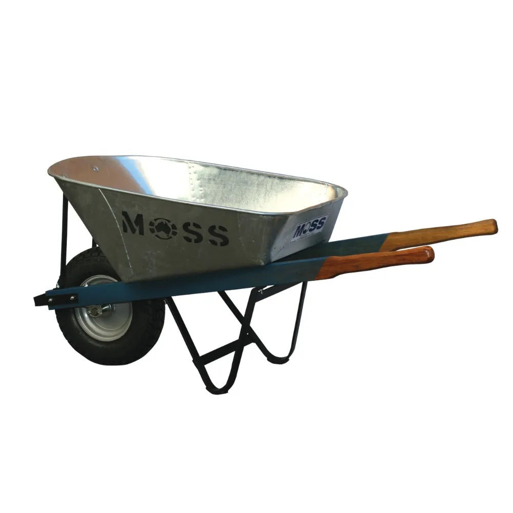 Moss Heavy Duty Galvanized Wheelbarrow