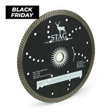 Diamond Blade, STAG Premium Quality Hard Clay Cutting - 230mm (9") - Technique Tools