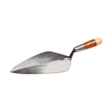 W.Rose Brick Trowel - 12" London Pattern, Leather Handle