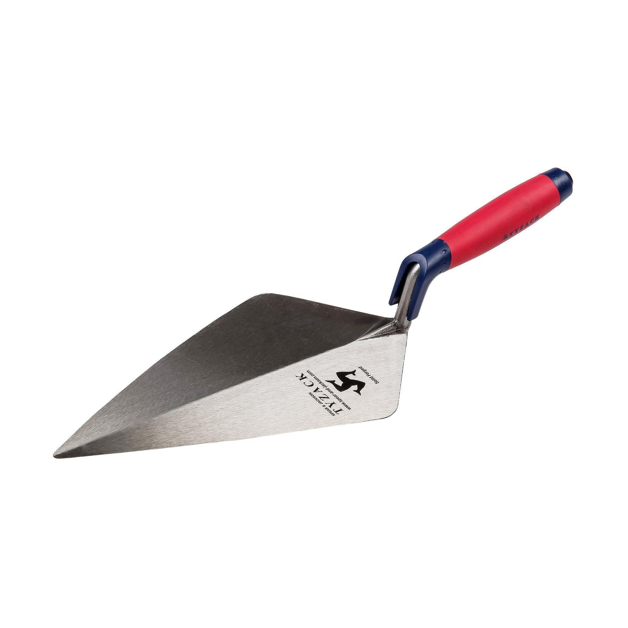 Tyzack Trowel - 12 London Pattern Soft Grip Handle Bricklaying Tools & Essentials