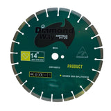 Diamond Way Diamond Blade Abrasive Green 14"