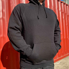 Pullover Fleece Hoodie - Never Throw In The Trowel