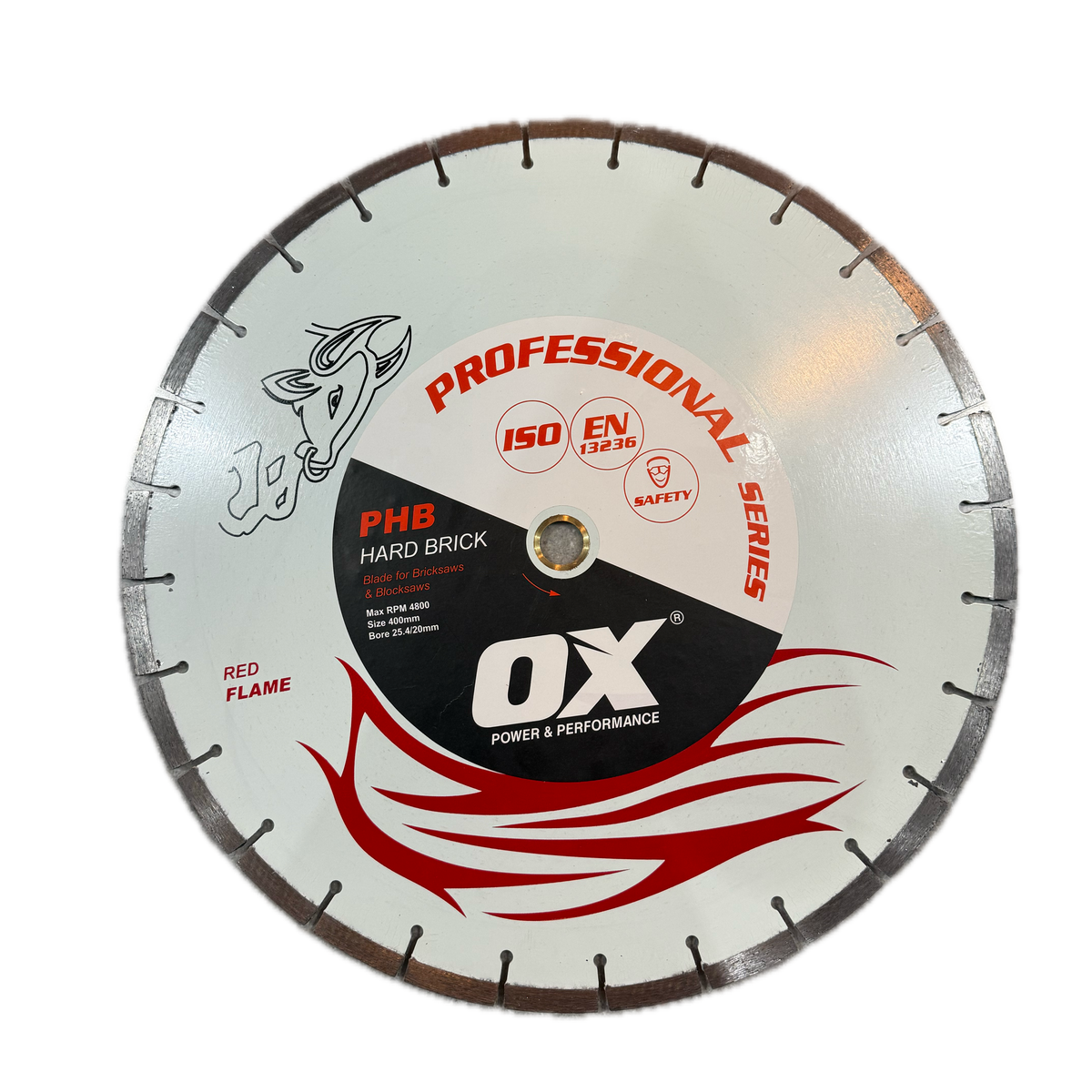 Ox PHB Diamond Blade for Hard Brick - 400mm (16")
