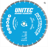 Unitec Destroyer Diamond Blade 16" (400mm) Concrete Blocks