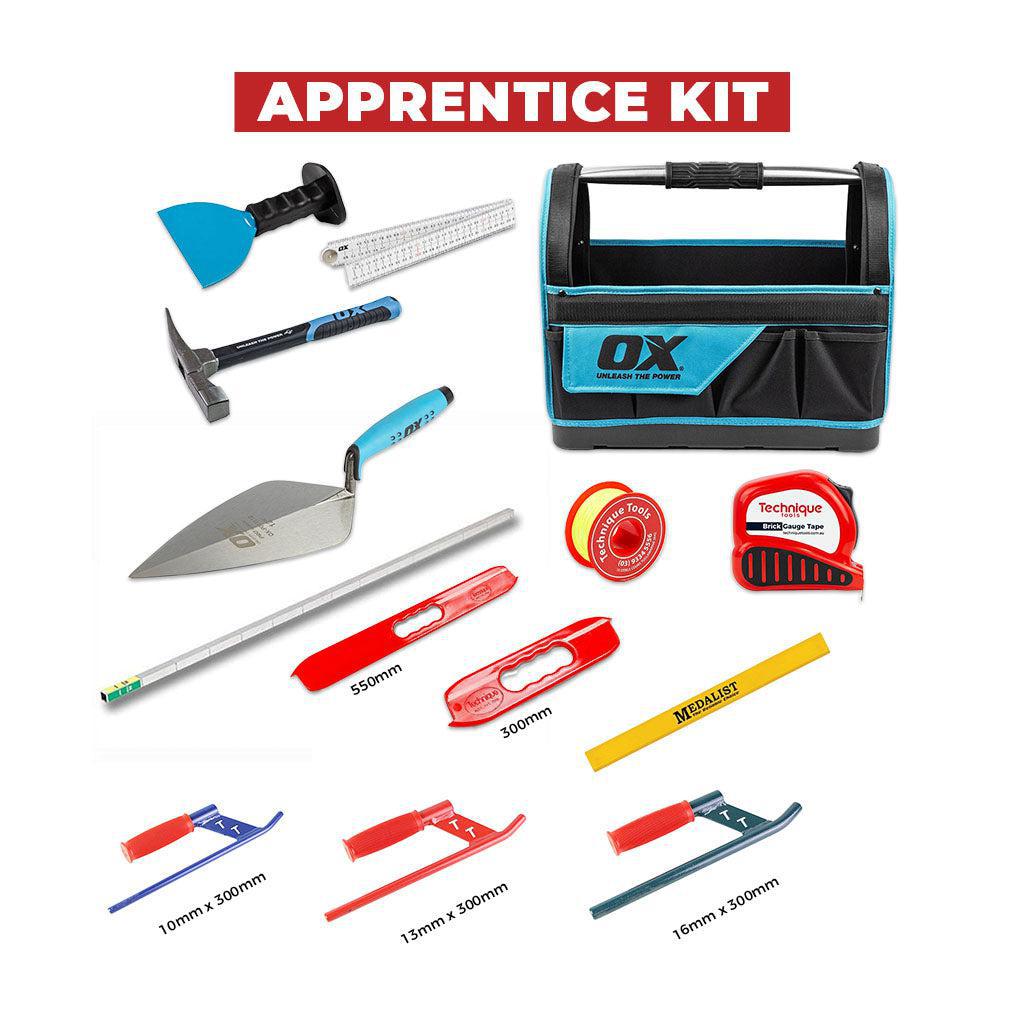 The Apprentice Bricklaying Kit – Technique Tools