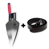 Trowel Holder Combo: Magnet Master & Leather Belt Bricklaying Tools Essentials